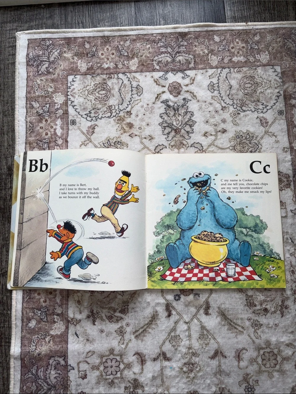 Vintage 1983 Sesame Street “A My Name Is Alice Alphabet Book”
